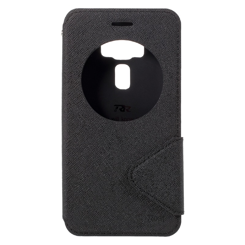 เคส Asus Zenfone 3 ZE552KL #เคสฝาพับหนัง PU มีช่องวิว ROAR KOREA Diary View Leather Stand