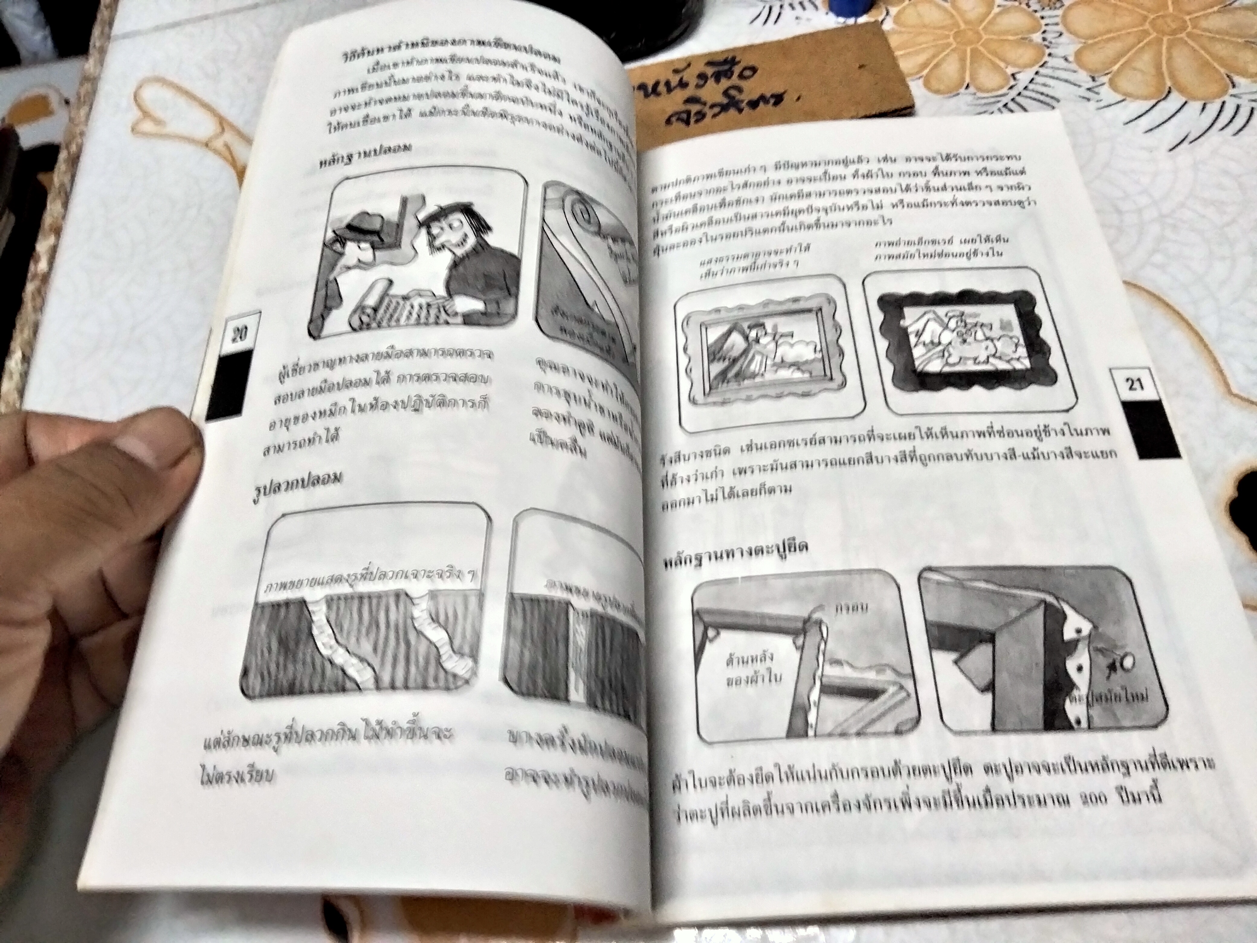 โรงเรียนนักสืบ ตอน วิธีสืบจับของปลอมและของเถื่อน ...วิธีเป็นนักสืบแบบอัสบอร์น แองเจล่า วิลเคสและคอลิน คิง เขียน นีพรรณ แปล