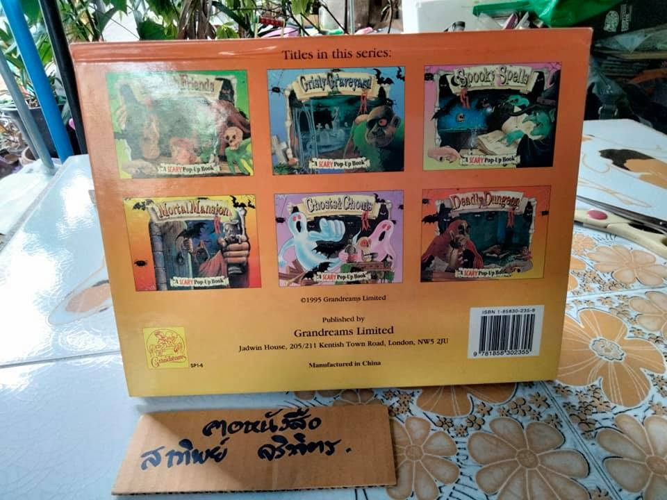 Deadly Dungeon , A SCARY POP-UP BOOK หนังสือการ์ตูน Pop-Up ภาษาอังกฤษ