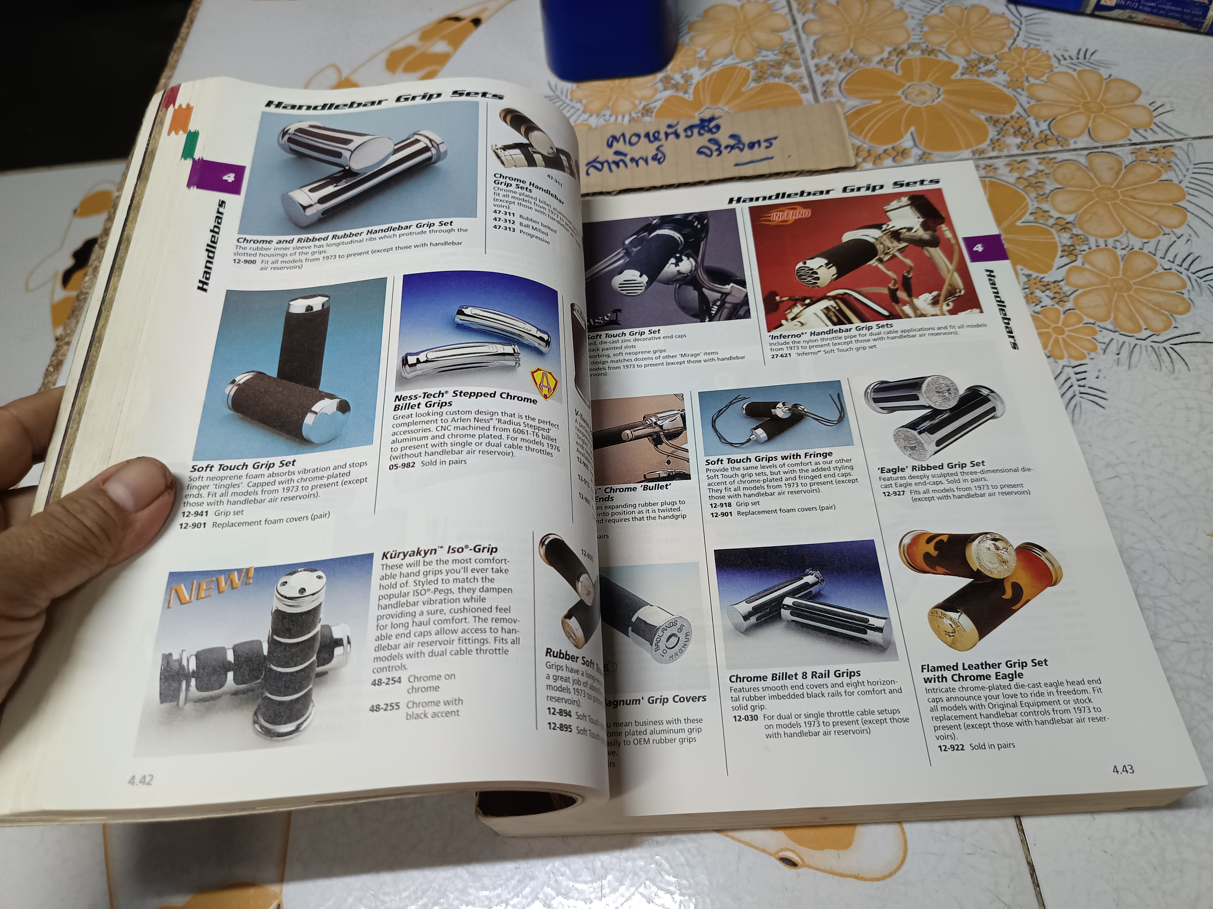 Custom Chrome 2001 World's Finest Products for Harley-Davidson.