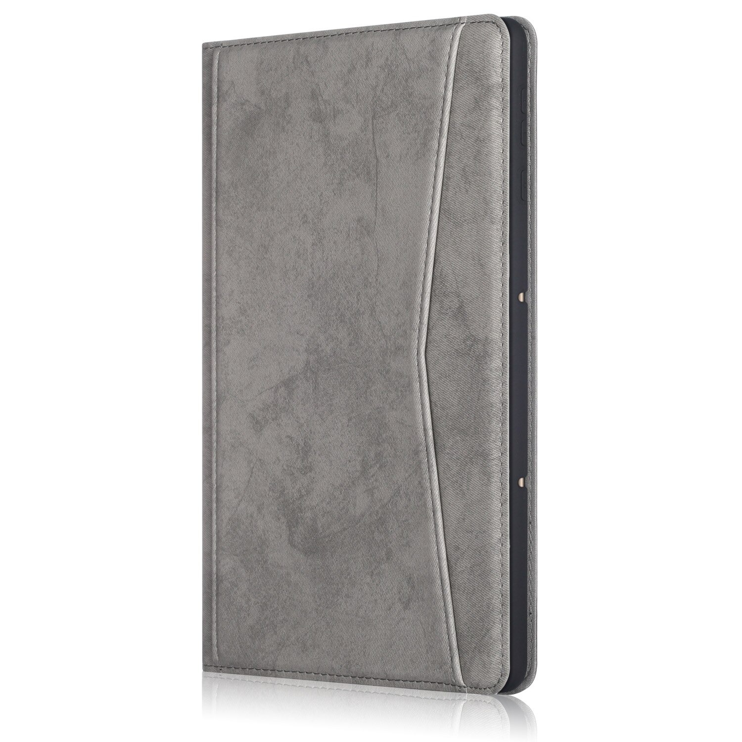 เคส Huawei MatePad T10s 10.1" #เคสฝาพับหนัง PU ลายผิวผ้า