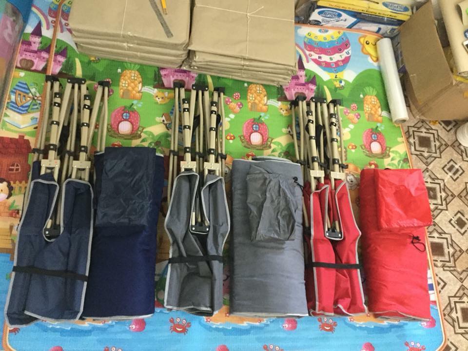 เตียงนอนรุ่นพกพา