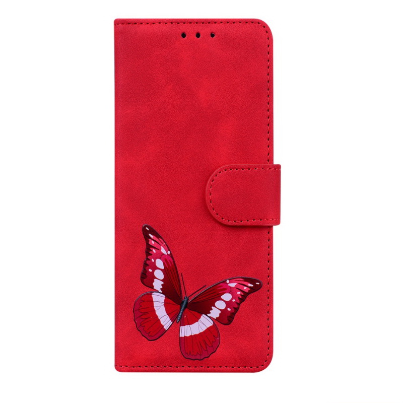 เคส Xiaomi 12#เคสฝาพับปกหนัง PU ลายผีเสื้อพร้อมช่องใส่บัตรแบบกระเป๋าสตางค์