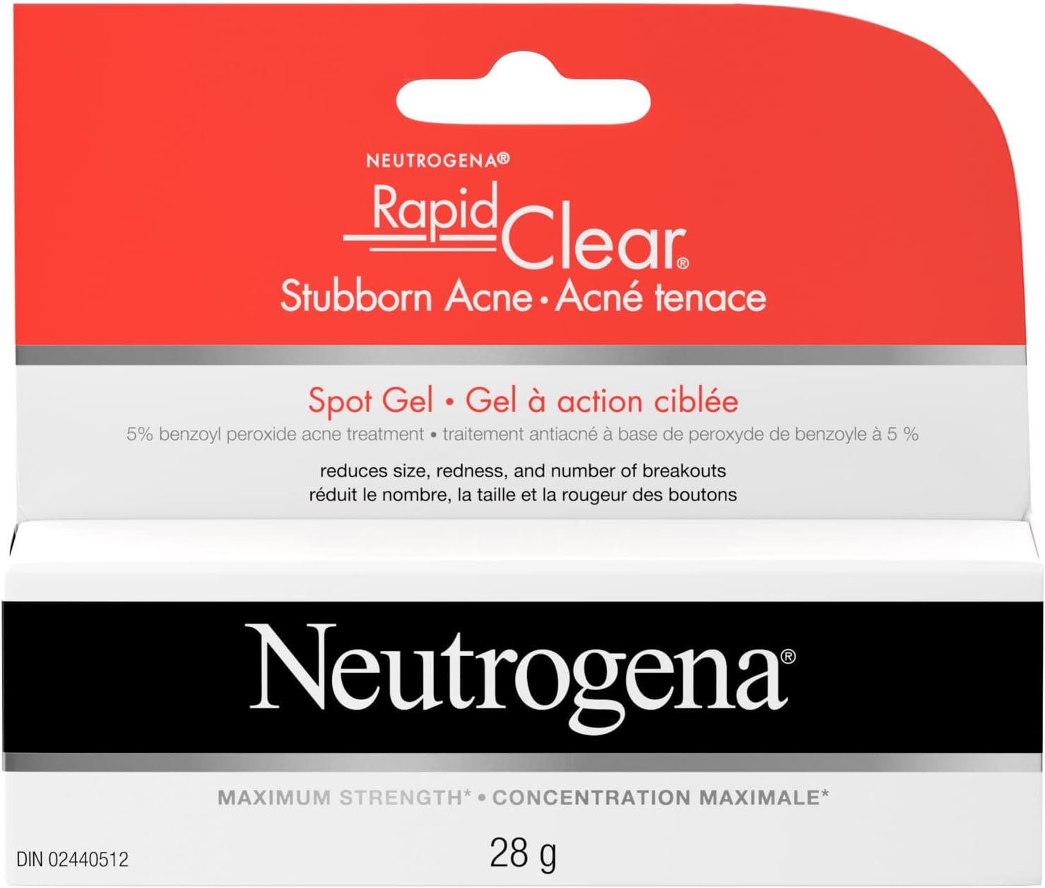 Neutrogena® Rapid Clear Stubborn Acne Spot Gel Maximum Strength 28 g เจลแต้มสิว นูโทรจีน่า