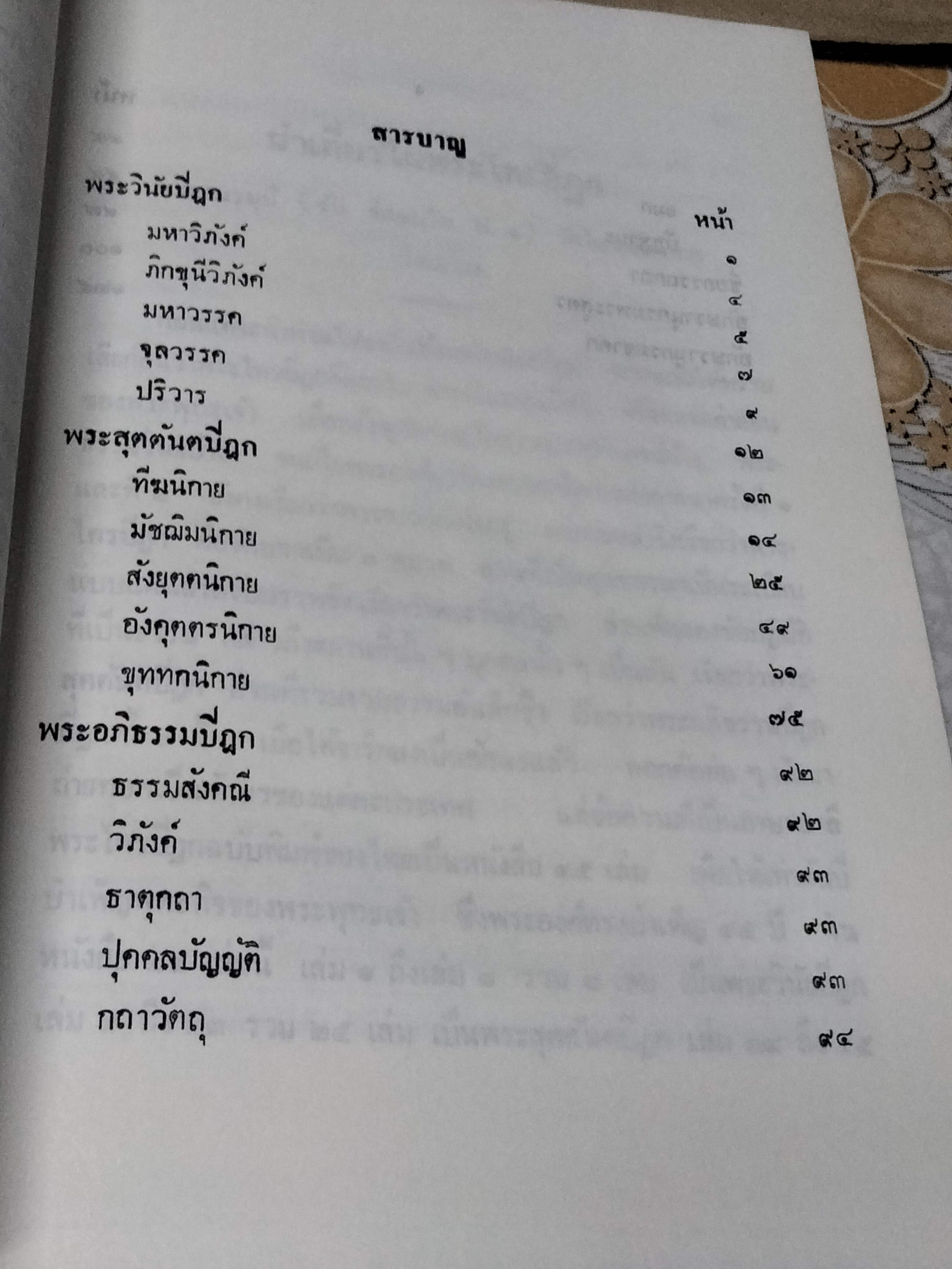 นำเที่ยวในพระไตรปิฎก สมเด็จพระวันรัต (จับ ฐิตธมฺโม) มูลนิธิมหามกุฏฯ พิมพ์ถวายในงานพระราชทานเพลิงศพ สมเด็จพระวันรัต (จับ ฐิตธมฺมเถร) **สินค้าหมด**