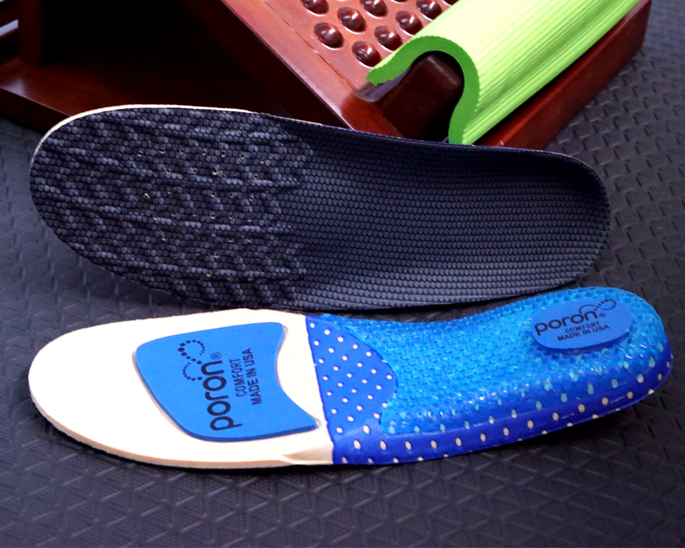 แผ่นรองพื้นรองเท้ากันกระแทก สำหรับวิ่ง Poron Insole Sport running (O5)