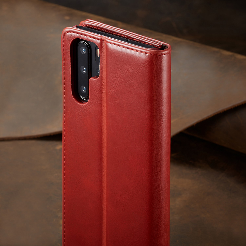 Case Huawei P30 Pro #เคสฝาพับหนัง PU ผิวมัน CASEME Oil Wax PU Leather Cover Business Flip