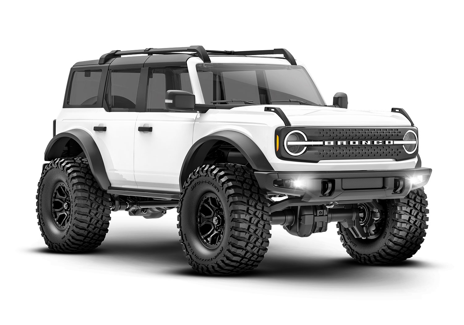 (DEMO) 97074-1-WHITE 1/18 TRX-4M™ Scale and Trail® Crawler with Ford® Bronco® Body WHITE