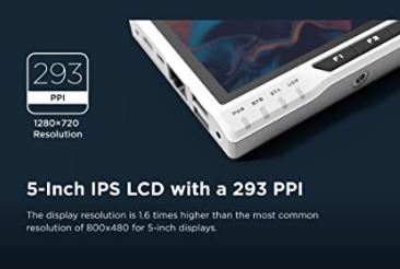 Seeed Studio reTerminal - Embedded Linux with Raspberry Pi CM4 and 5-Inch Multi-Touch Screen, Wireless Connectivity