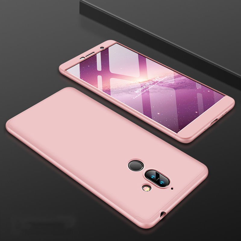เคส Nokia 7 plus #เคสฝาหลังพลาสติกแข็งGKK Detachable All-wrapped Matte แยกชิ้นได้