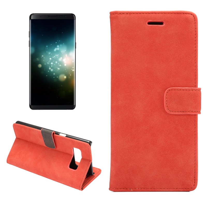 Case Samsung Galaxy Note 8 #เคสฝาพับหนัง PU สไตล์กระเป๋าสตางค์