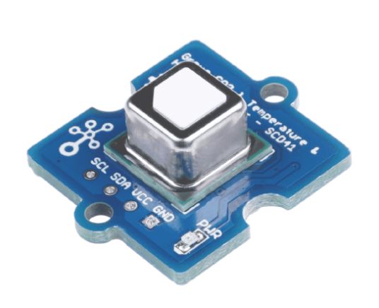 โมดูล Grove - CO2 & Temperature & Humidity Sensor(SCD41)- photoacoustic NDIR Seeed