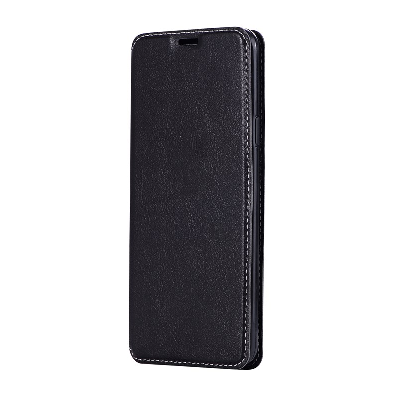 Case Samsung Galaxy J8 (2018) #เคสฝาพับหนัง PU มีช่องใส่บัตร Auto-absorbed Leather