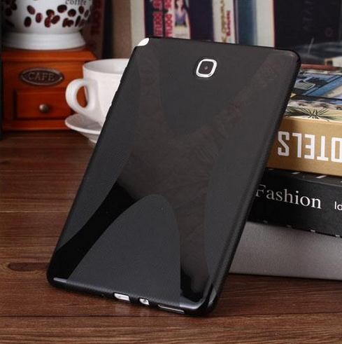 เคส Samsung Galaxy Tab A 9.7 T550 T555 #เคสฝาหลัง TPU X-shape รูปแบบสวยงามทันสมัย