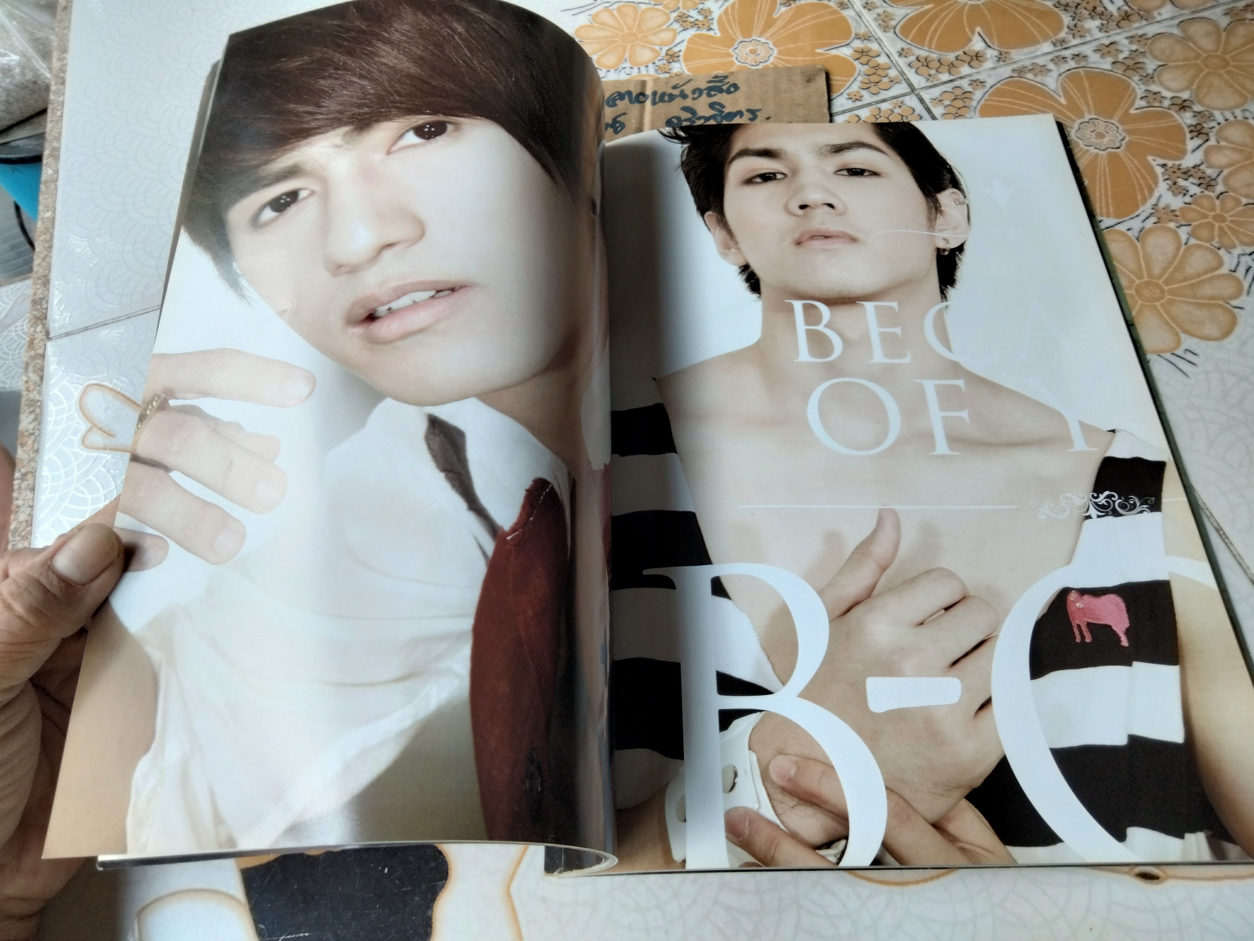 BECAUSE OF YOU B-O-Y. บี-โอ-วาย : PHOTO BOOK