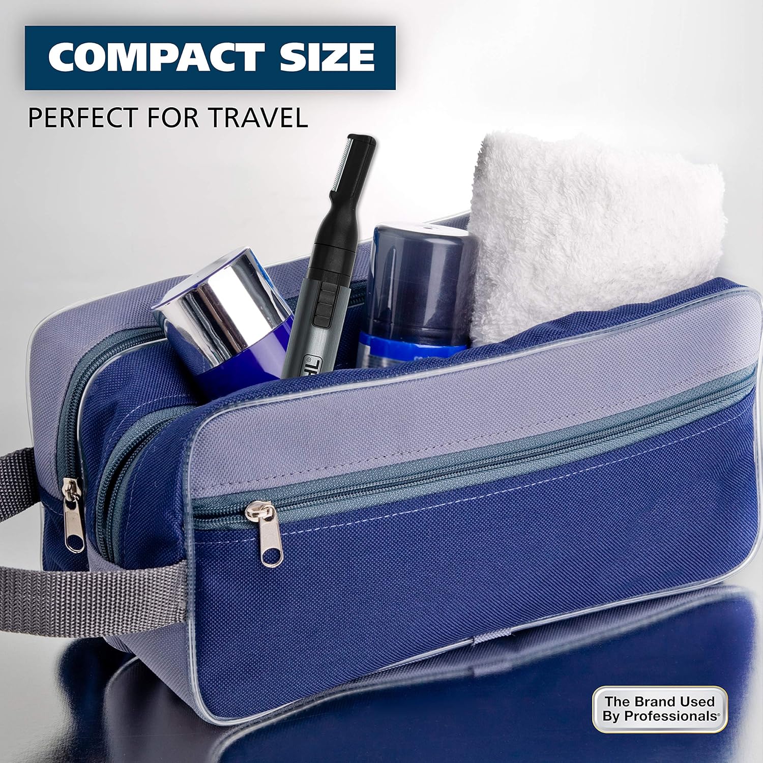 Wahl® Micro GroomsMan Powerful Precision 2 in 1 Detailer Model.5640-600 ตัดแต่งขนในหู จมูก คิ้ว ถอดหัวได้ กันน้ำ