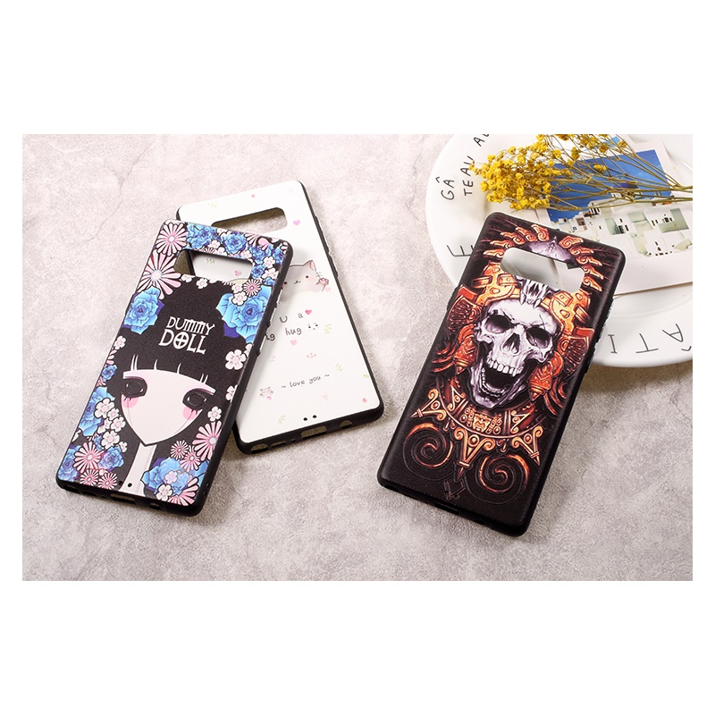 Case Samsung Galaxy Note 8 #เคสฝาหลังพิมพ์ลายนูน TPU Gel ลายน่ารักๆ