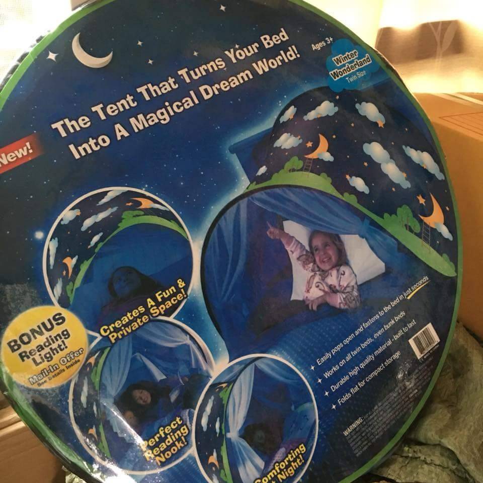 เต็นท์เด็ก ครอบหัวเตียง