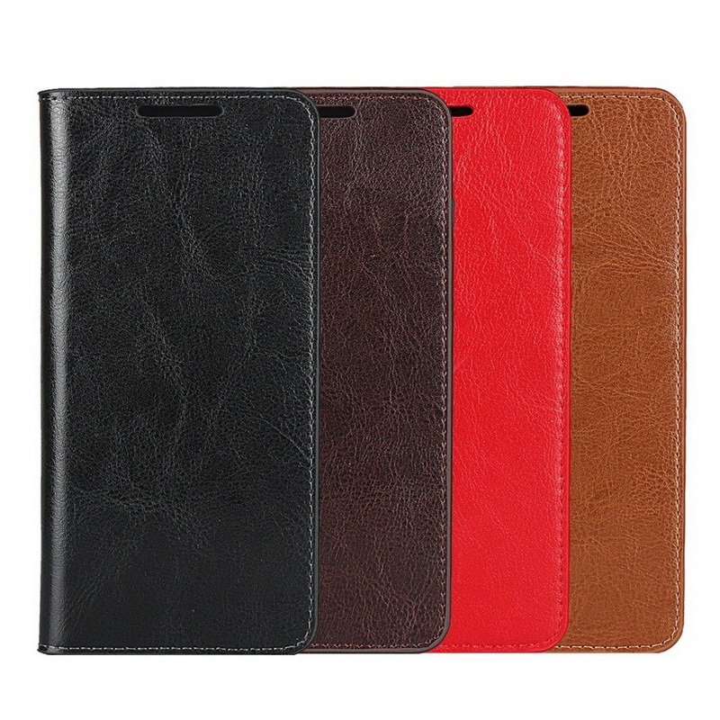 Case Samsung Galaxy S20 FE/S20 FE 5G #เคสฝาพับหนังแท้แบบกระเป๋าสตางค์คุณภาพดี Crazy Horse Genuine Leather Cover
