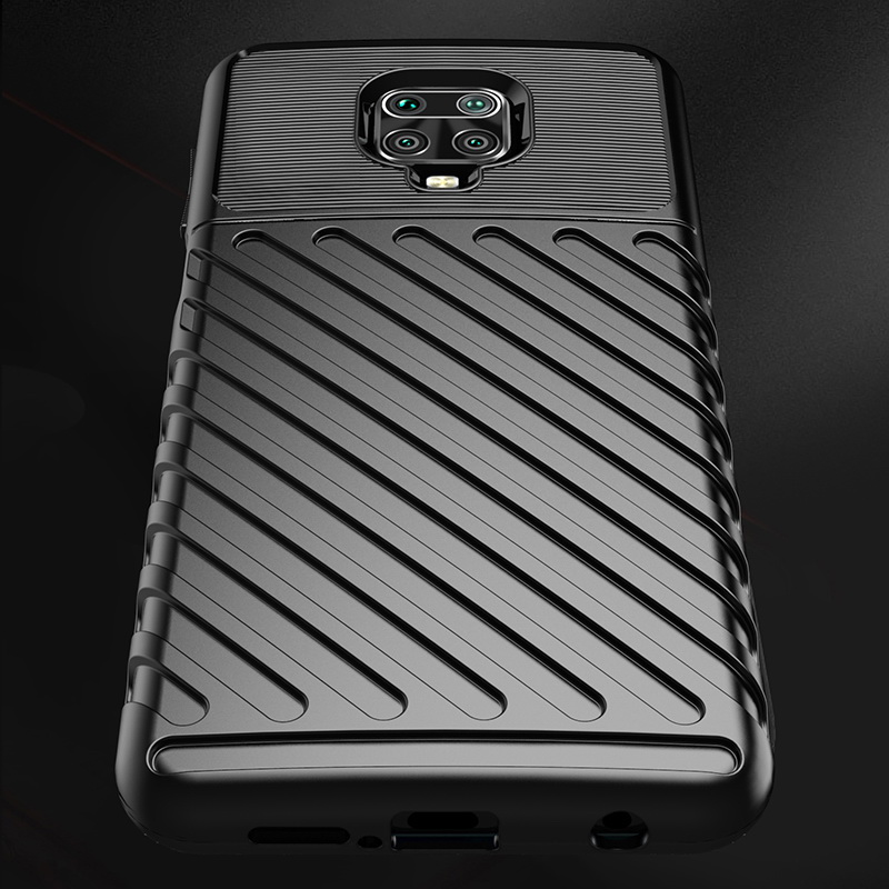 เคส Redmi Note 9 Pro/Redmi Note 9S #เคสฝาหลัง TPU อ่อน Thunder Series Twill Texture Soft TPU