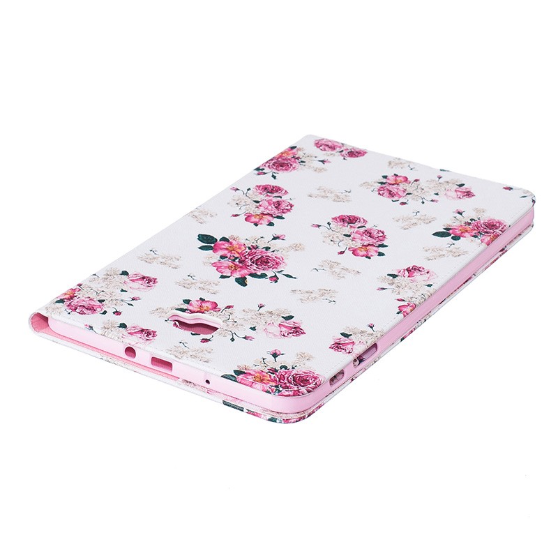 Case Samsung Galaxy Tab A 10.1 (2016) T580 T585 #เคสฝาพับหนัง PU พิมพ์ลายน่ารักๆสีสันสดใส