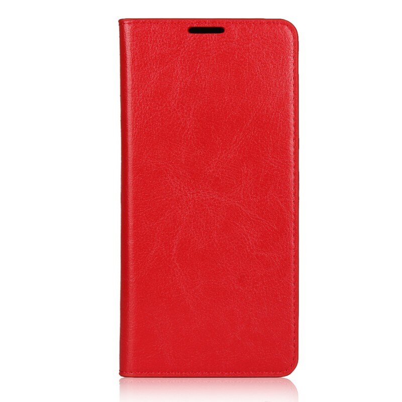 Case Samsung Galaxy Note 10 Lite #เคสฝาพับหนังแท้แบบกระเป๋าสตางค์คุณภาพดี Crazy Horse Genuine Leather Cover