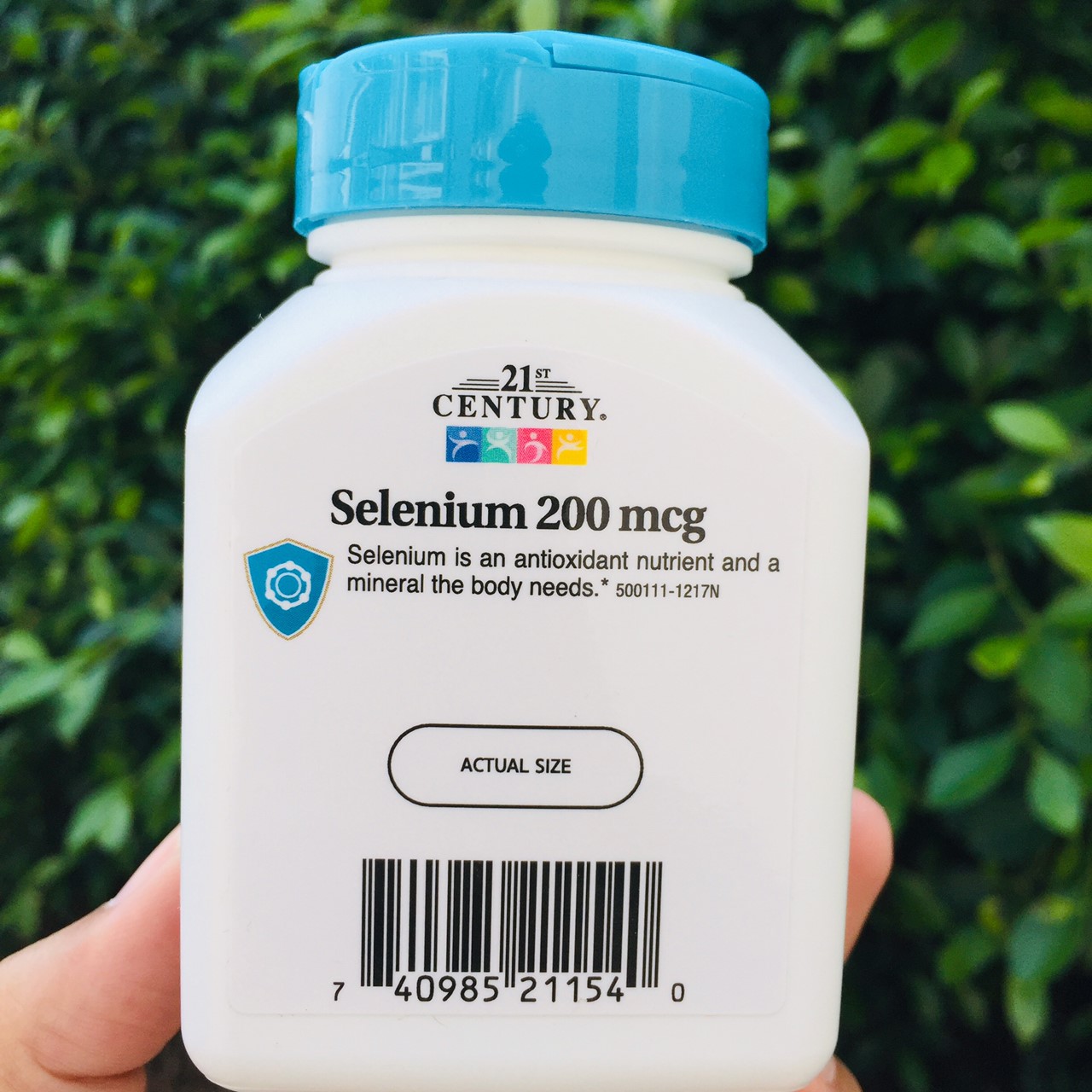ซีลีเนียม Selenium 200 mcg 60 Capsules (21st Century®) บำรุงหัวใจ สมอง