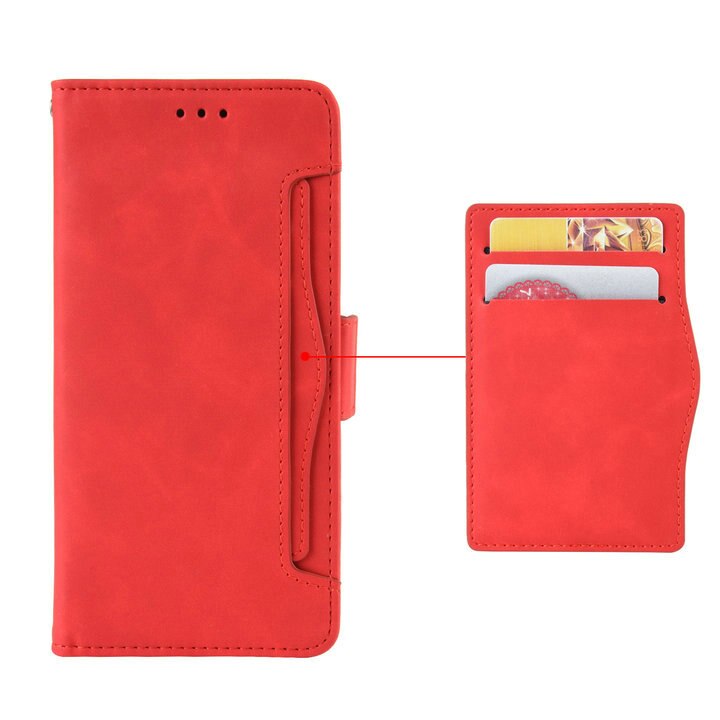 Case Xiaomi Mi Note 10 Lite #เคสฝาพับหนัง PU มีที่เสียบการ์ดหลายช่อง Multiple Card Slots PU Leather Cover