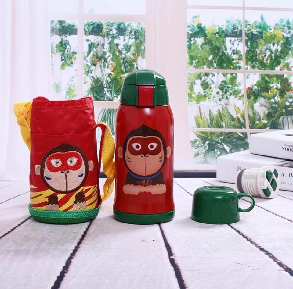 กระติกน้ำลายการ์ตูน เก็บความร้อนและเย็นได้