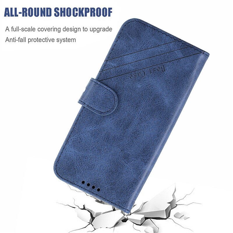 เคส Huawei Y7 2019 #เคสแบบฝาพับสไตล์กระเป๋าสตางค์หนัง PU มีสายคล้องมือ