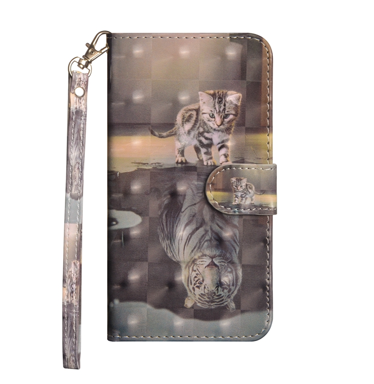 เคส iPhone 11 Pro Max#เคสฝาพับแบบกระเป๋าสตางค์ Pattern Printing Wallet Stand