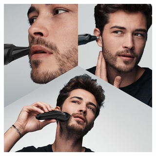 Braun® All-in-One trimmer 3 Shave & Trim Kit 8-in-1 Model MGK3260 เครื่องโกนหนวดไฟฟ้า แบบชาร์จได้ + มีดโกนยิลเลตต์