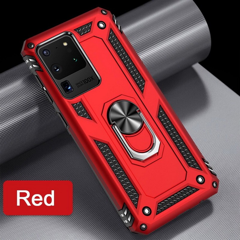 Case Samsung Galaxy S20 Ultra / S20 Ultra 5G #เคสฝาหลัง Hybrid TPU+PC มีแหวนสวมนิ้ว