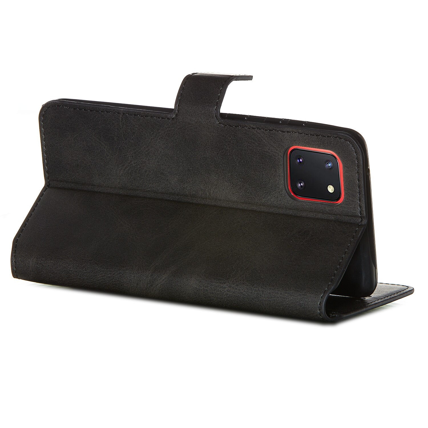 Case Samsung Galaxy Note 10 Lite #เคสฝาพับหนัง PU แบบกระเป๋าสตางค์ Classic Wallet Leather Stand Phone Cover