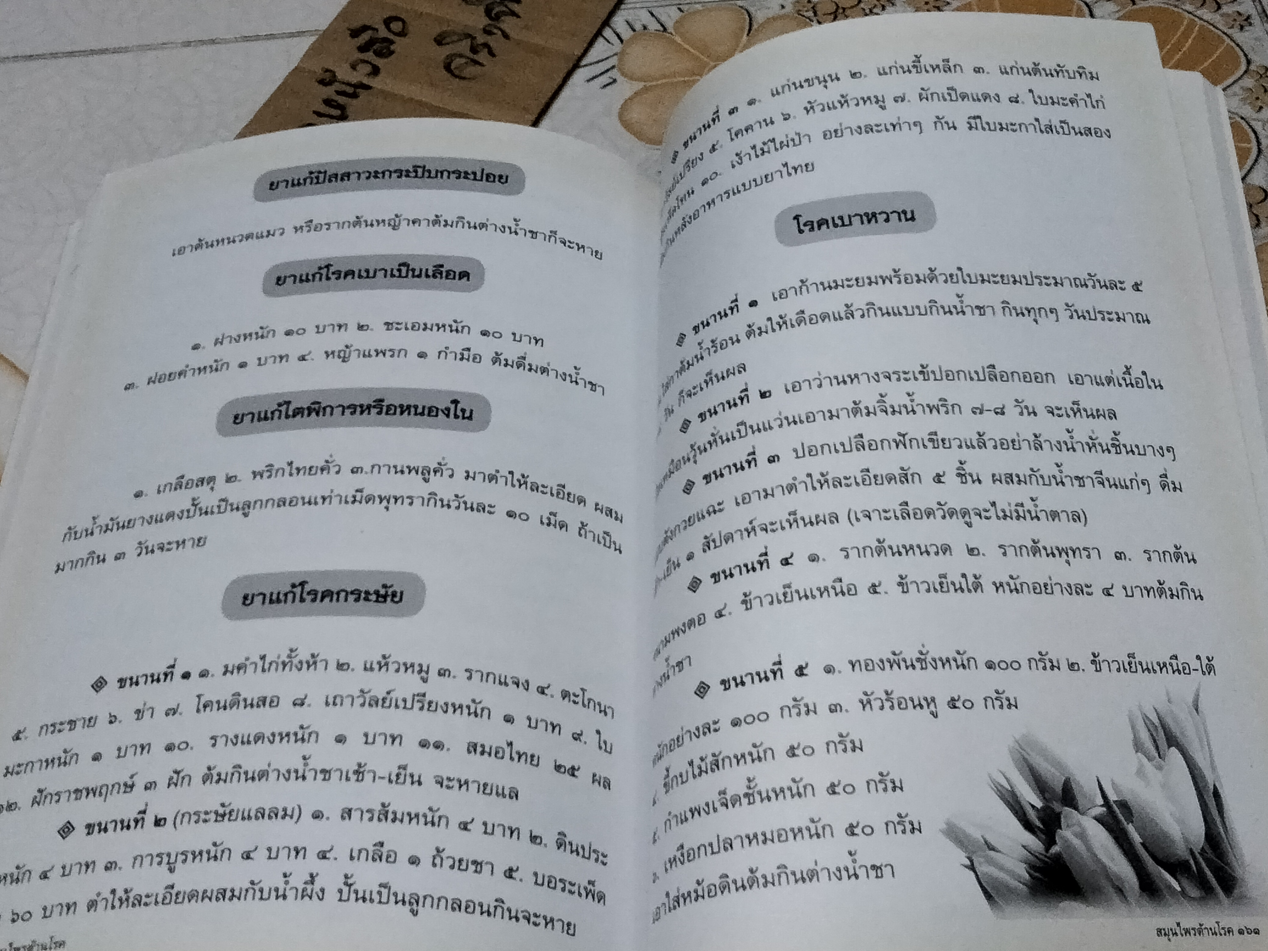 สมุนไพรต้านโรค - หนังสือที่รวบรวมองค์ความรู้มาจากหลากหลายแหล่งข้อมูล