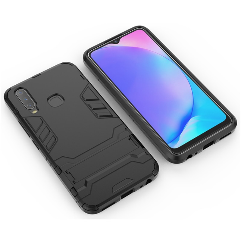 Case VIVO Y11/Y12/Y15/Y17 #เคสฝาหลังพลาสติก Cool Guard Plastic TPU Hybrid (สินค้าพร้อมส่ง)