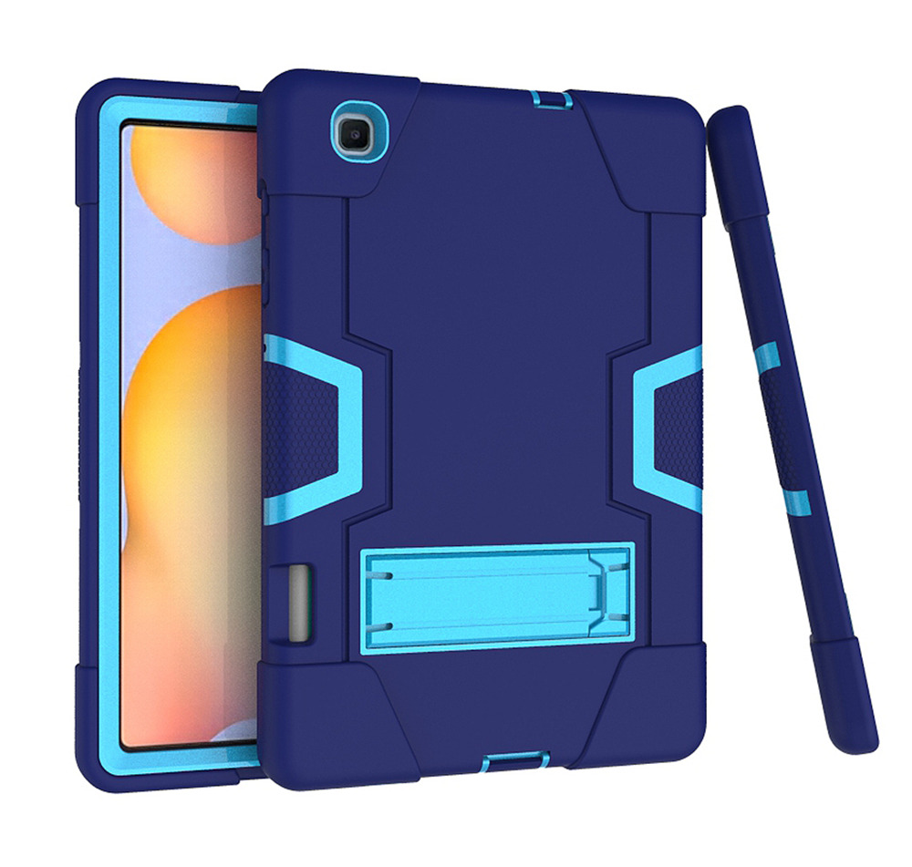 Case Samsung Galaxy Tab S6 Lite 10.4 SM-P610 SM-P615 SM-P617 #เคสฝาหลังกันกระแทก Full Protection Case 3 in 1 Bracket S-pen Slot