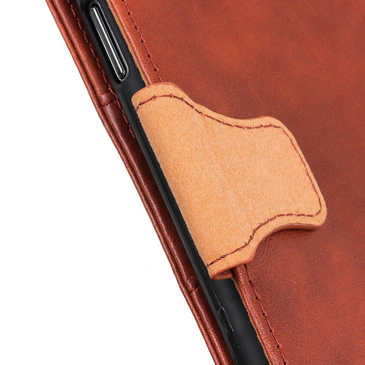 เคส Samsung Galaxy A72 / A72 5G#เคสฝาพับหนังแยกคุณภาพดี Crazy Horse Split Leather Wallet