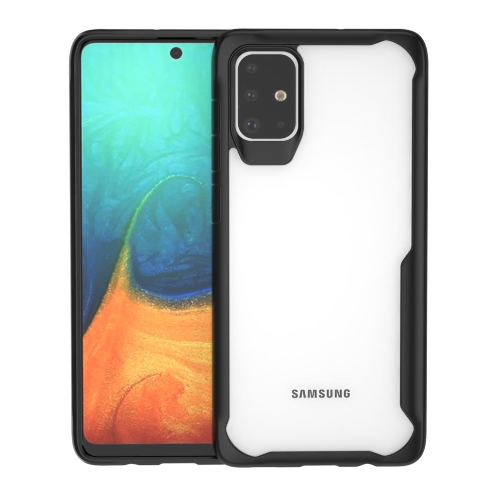 เคส Samsung Galaxy A51 #เคสฝาหลังกันกระแทก Shock-resistant PC + TPU Hybrid