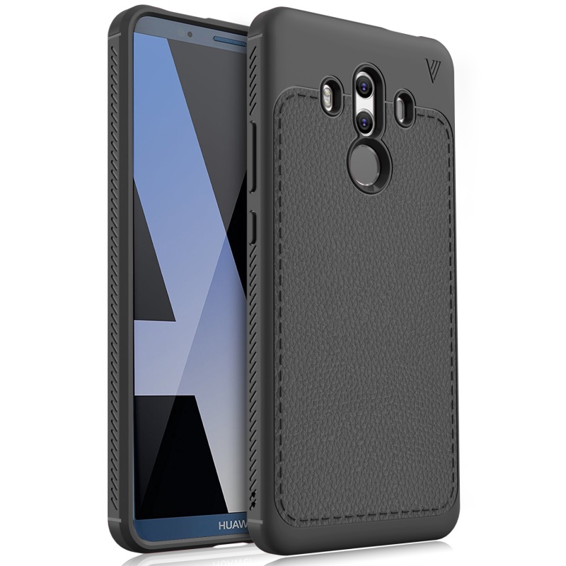 Case Huawei Mate 10 Pro #เคสฝาหลัง TPU เคลือบหนัง PU คุณภาพดี IVSO Gentry Series สวยงามทันสมัย - พร้อมส่ง