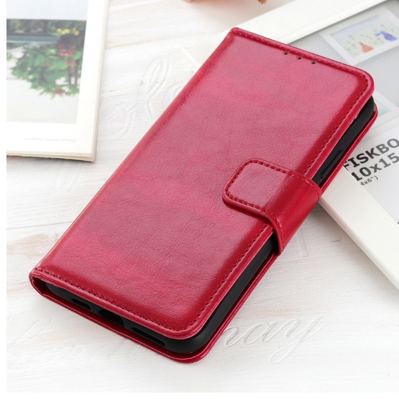 Case iphone 11 #เคสฝาพับหนัง PU คุณภาพดี Crazy Horse PU Leather Wallet