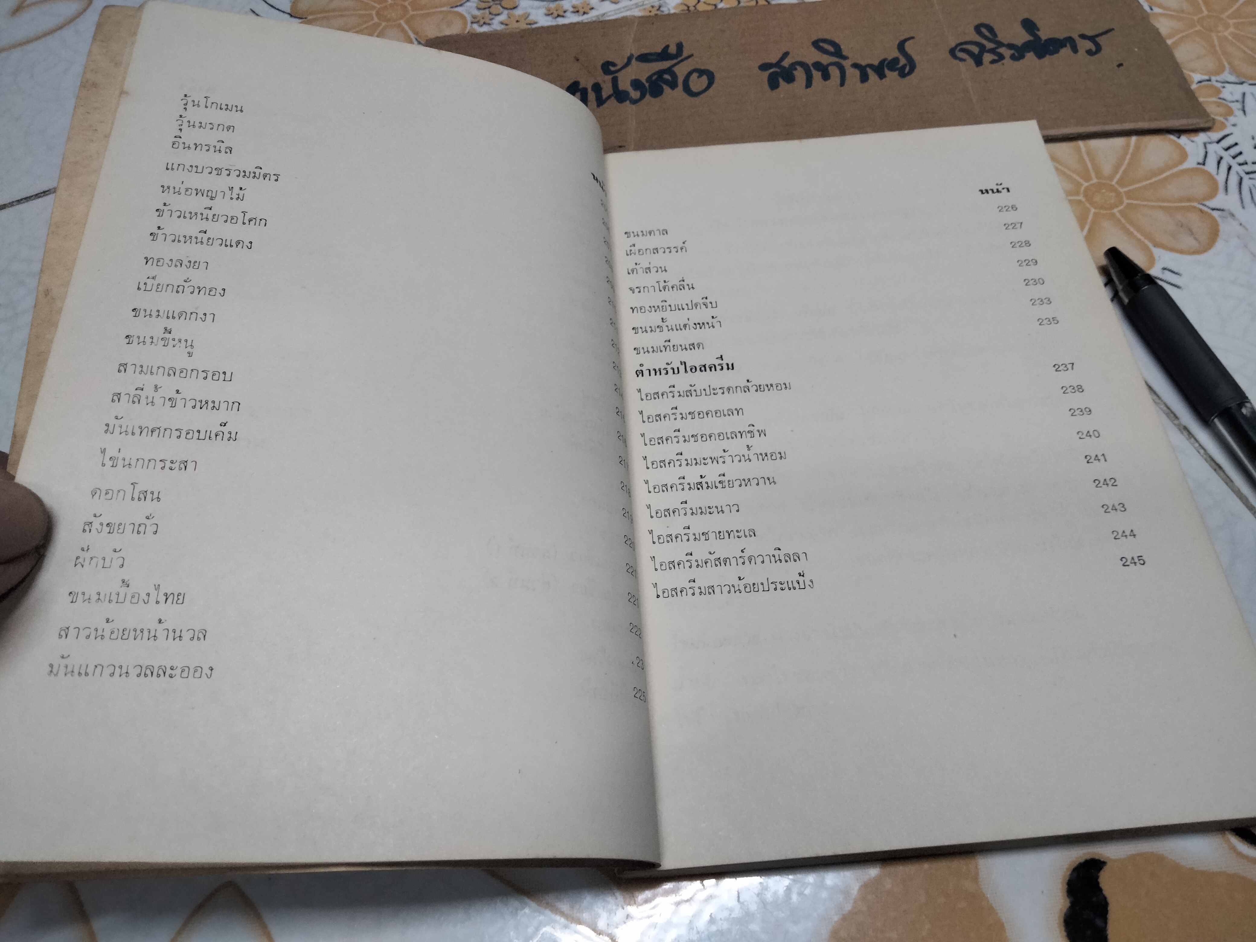 อาหารและขนมไทย (เล่ม 2) โดย จรรยา สุบรรณ์ **สินค้าหมด**