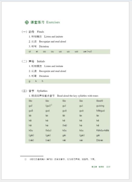 แบบเรียนภาษาจีน Chinese Crash Course: Integrated Textbook 1 速成汉语基础教程·综合课本1 Chinese Crash Course: Integrated Textbook 1