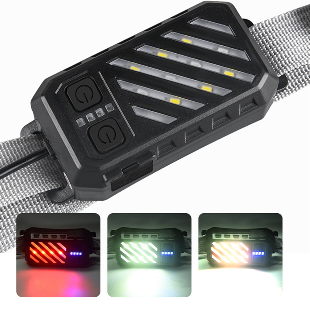 กระเป๋าคาดเอววิ่ง กันน้ำ มีไฟสัญญาณ LED หน้าหลังไฟฉุกเฉินเพิ่มความปลอดภัยชาร์จแบตแบบ USB (A30)