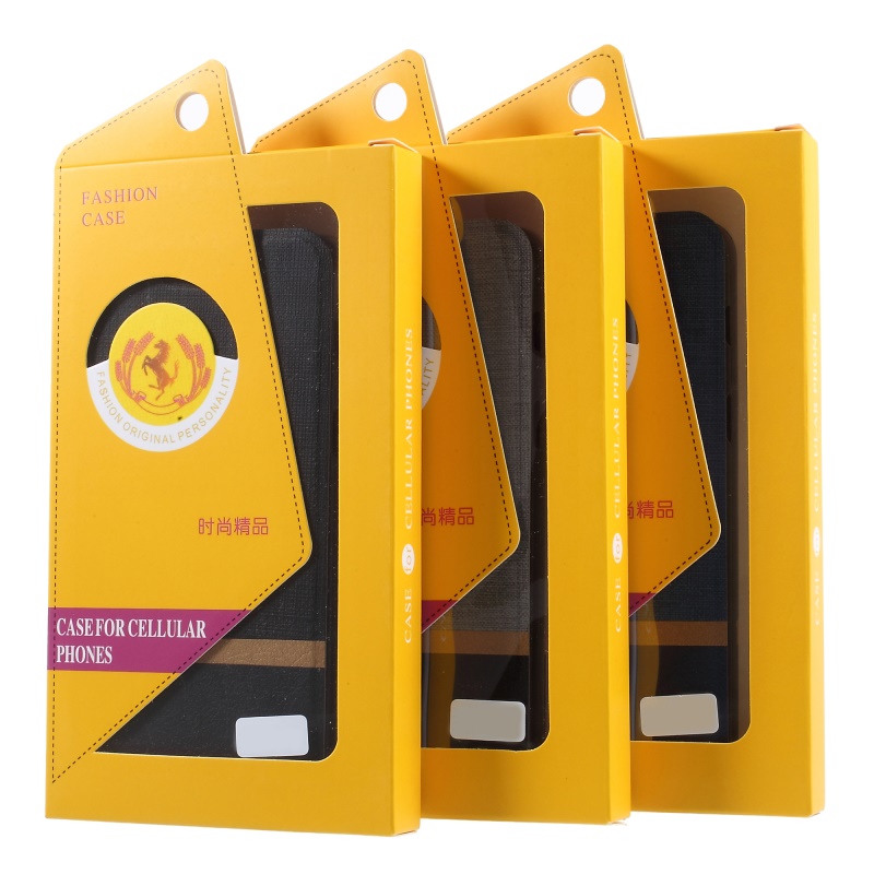 Case Samsung Galaxy A30/A20 #เคสฝาพับหนัง PU Contrast Color ปกเสริมด้วยแผ่นเหล็กคุณภาพดี