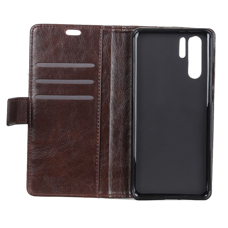 Case Huawei P30 Pro #เคสฝาพับแบบกระเป๋าสตางค์ Textured PU Leather Protection