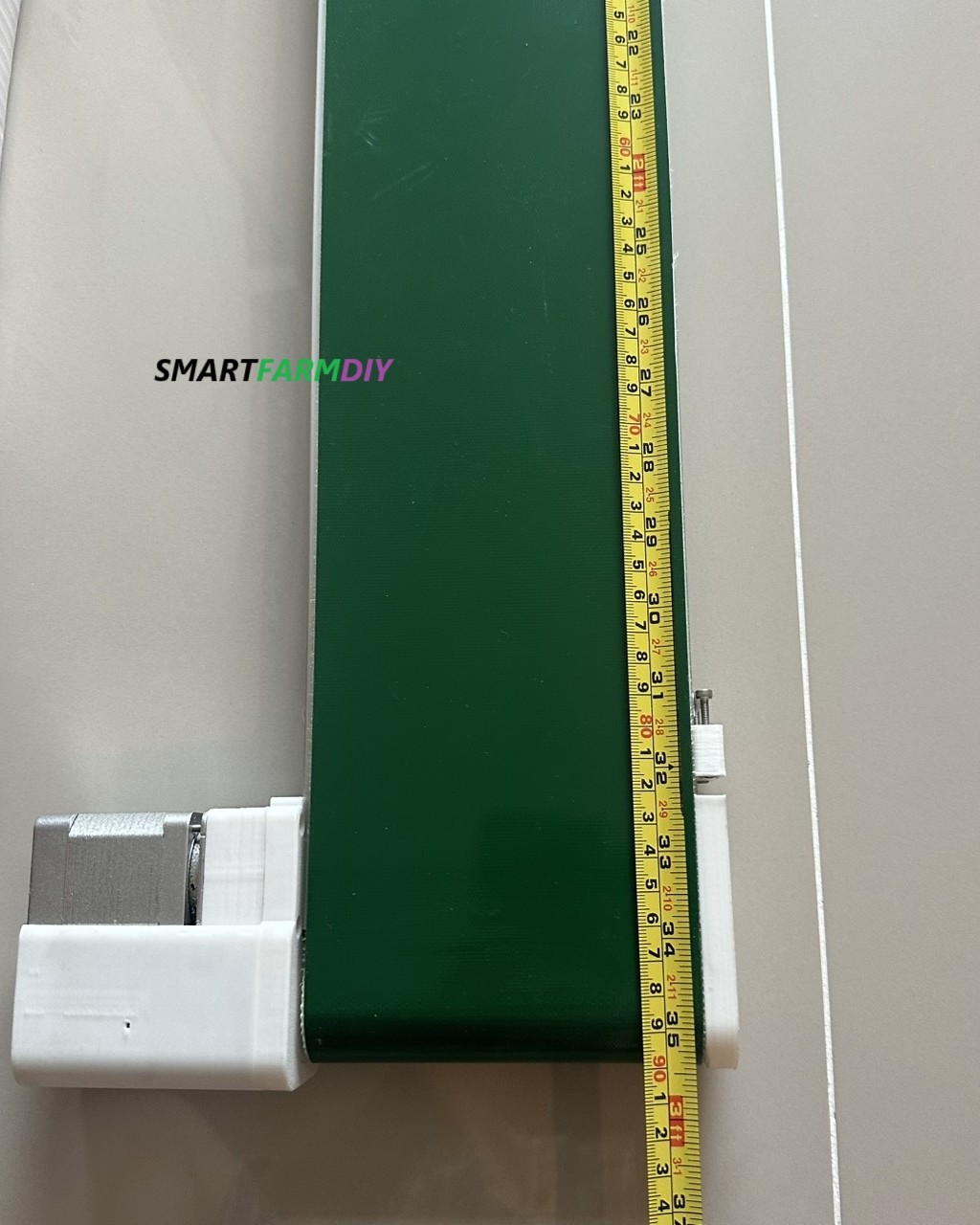 ราง Conveyor สายพาน สำหรับทดสอบงาน 12VDC L=90CM