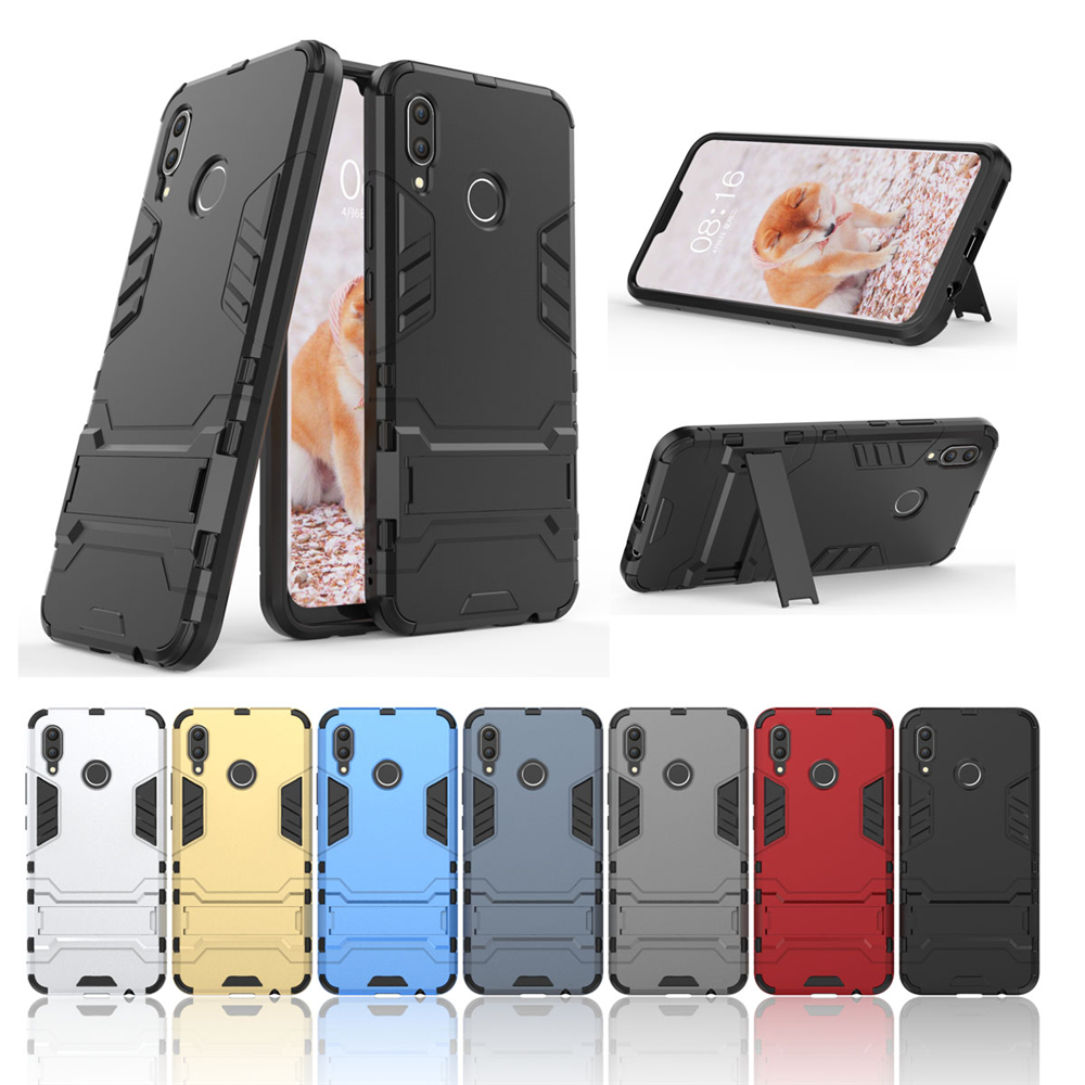 Case Huawei nova 3i #เคสฝาหลังพลาสติก ไฮบริด TPU + Kickstand
