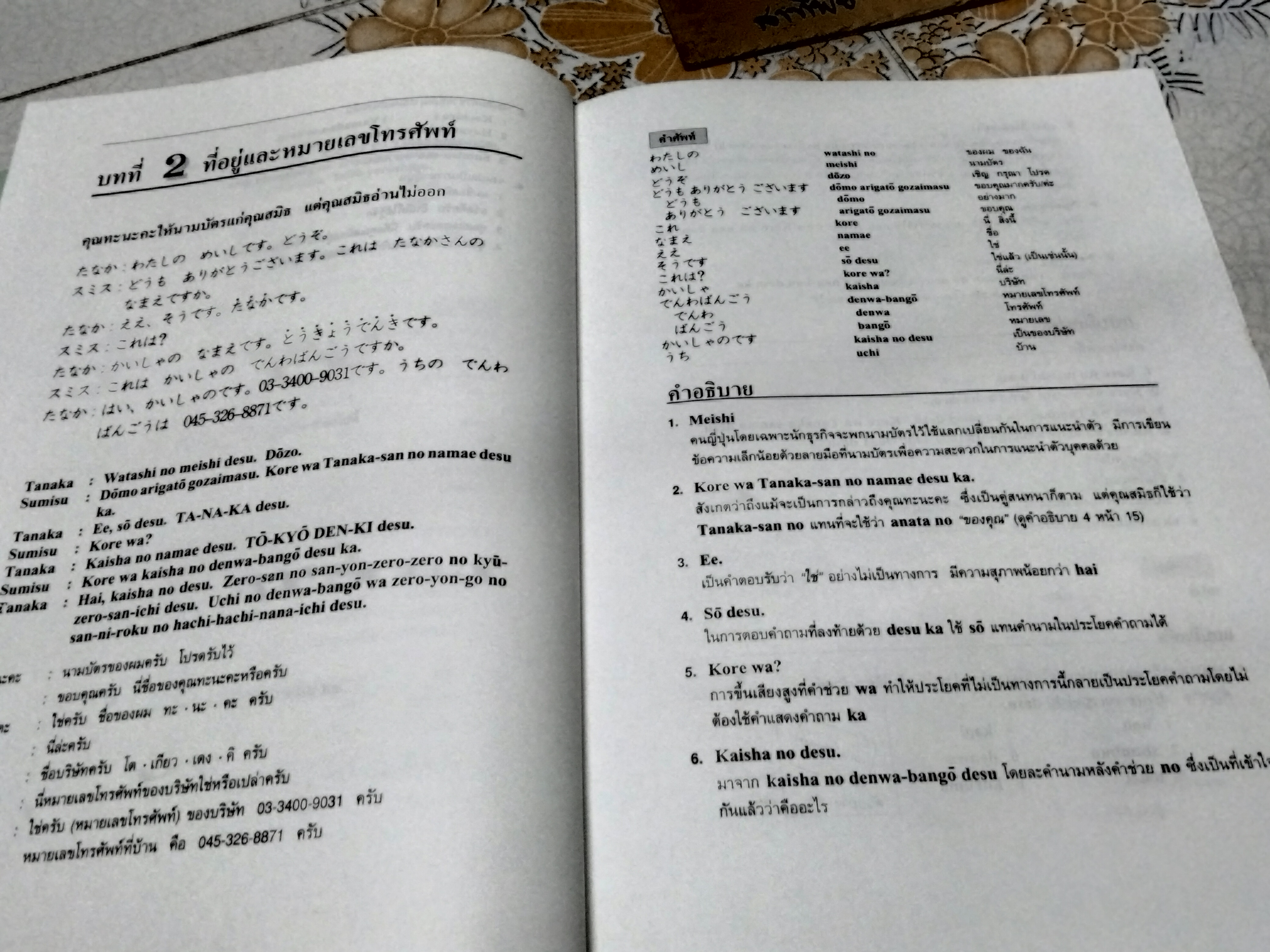 Japanese for busy people (ฉบับภาษาไทย) ตรีทิพย์ รัตนไพศาล และ สมจิตร์ สิริรัตนวิทย์, แปลร่วม