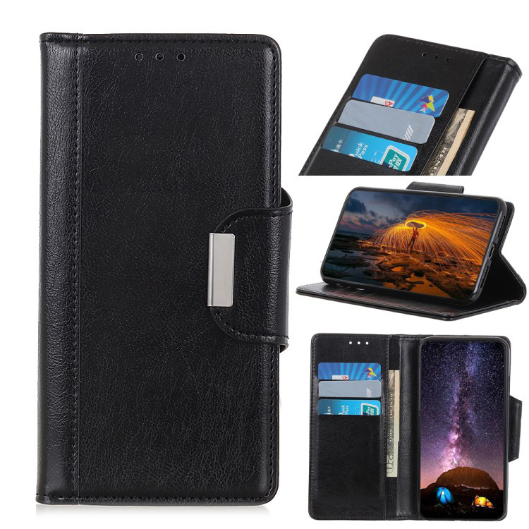 เคส Huawei nova 6 #เคสฝาพับหนัง PU แบบกระเป๋าสตางค์ Glossy PU Leather Wallet